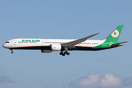 Unknown B-17803 operated by EVA Air