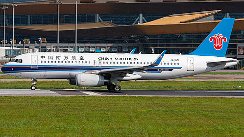 Airbus A320 (Sharklets) B-1801 operated by China Southern