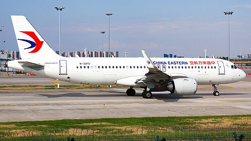 Airbus A320 NEO B-30FD operated by China Eastern
