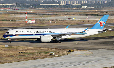 Airbus A350-900 B-32CR operated by China Southern