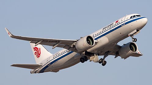 Airbus A320 NEO B-32FG operated by Air China