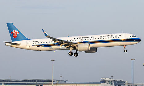 Airbus A321 NEO B-32M9 operated by China Southern