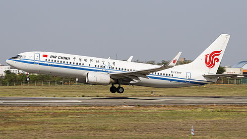 Boeing 737-800 B-5397 operated by Air China