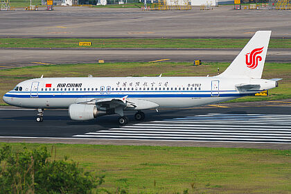 Airbus A320 B-6767 operated by Air China