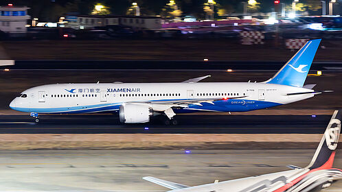 Boeing 787-8 B-7836 operated by Xiamen