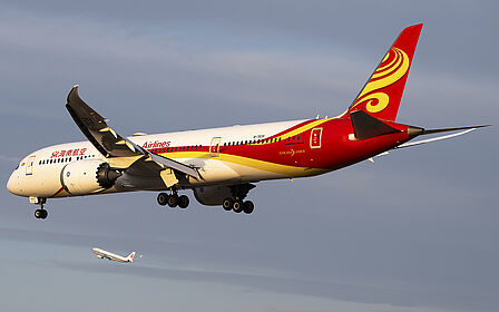 Boeing 787-9 B-7839 operated by Hainan