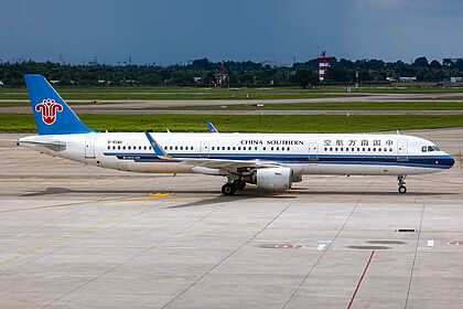 Airbus A321 B-8548 operated by China Southern