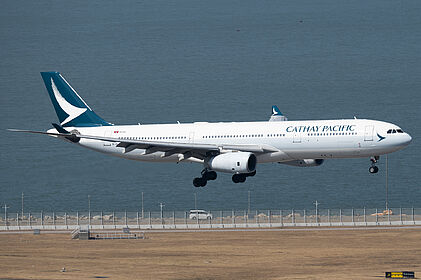 Unknown B-HLU operated by Cathay Pacific