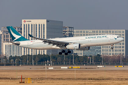 Unknown B-HLV operated by Cathay Pacific