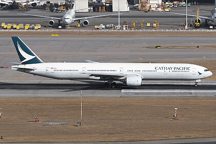 Unknown B-HNI operated by Cathay Pacific