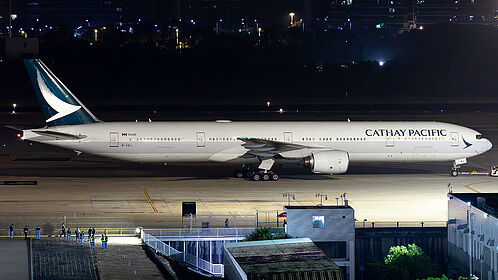 Unknown B-HNJ operated by Cathay Pacific