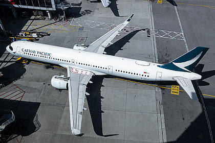 Unknown B-HPJ operated by Cathay Pacific