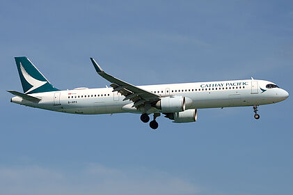 Unknown B-HPS operated by Cathay Pacific