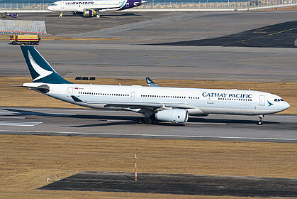 Airbus A330-300 B-LAF operated by Cathay Pacific