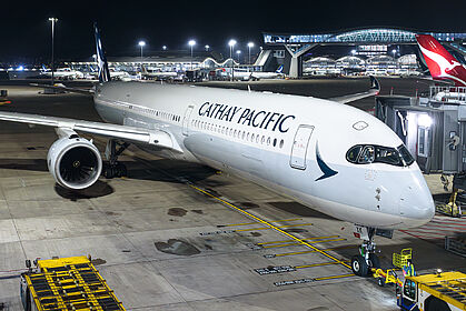 Unknown B-LXK operated by Cathay Pacific