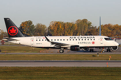 Embraer 175 C-FEJL operated by Air Canada