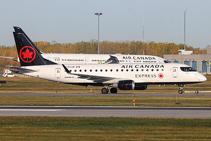 Embraer 175 C-FUJA operated by Air Canada