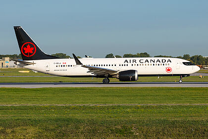 Unknown C-GELU operated by Air Canada