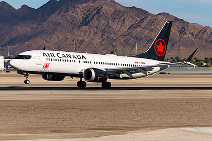 Boeing 737 C-GEPB operated by Air Canada
