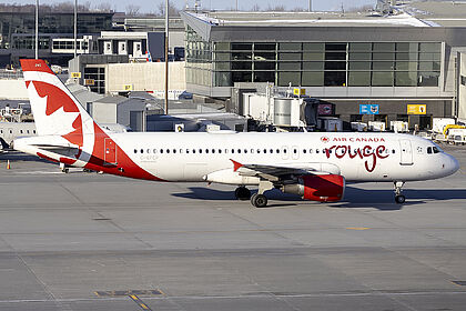 Airbus A320 C-GFCP operated by Air Canada