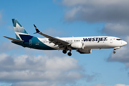 Unknown C-GIWJ operated by WestJet