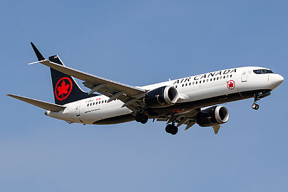 Unknown C-GMIU operated by Air Canada