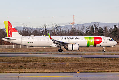 Airbus A321 NEO CS-TXF operated by TAP Air Portugal