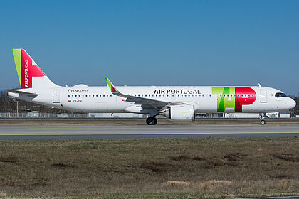Airbus A321 NEO CS-TXL operated by TAP Air Portugal