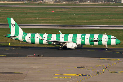 Airbus A321 D-AIAG operated by Condor