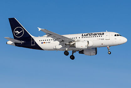 Airbus A319 D-AIBF operated by Lufthansa