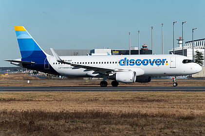 Airbus A320 (sharklets) D-AIUT operated by Eurowings Discover