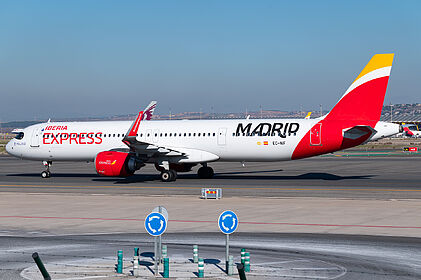 Unknown EC-NIF operated by Iberia Express