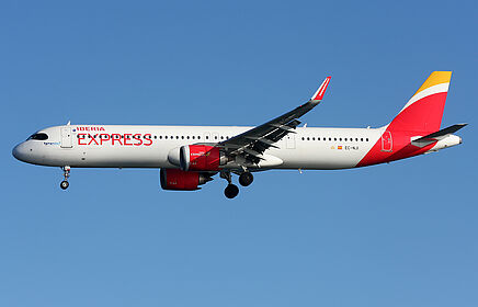 Unknown EC-NJI operated by Iberia Express