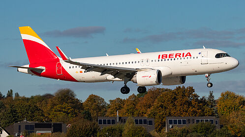 Unknown EC-NJU operated by Iberia