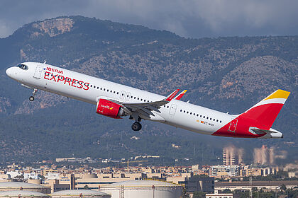 Unknown EC-NUD operated by Iberia Express