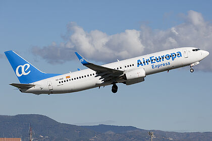 Unknown EC-NUZ operated by Air Europa