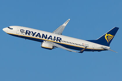 Boeing 737-800 EI-EXD operated by Ryanair