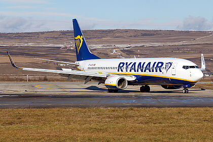 Boeing 737-800 EI-GJS operated by Ryanair