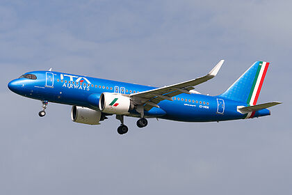 Airbus A320 NEO EI-HOM operated by ITA