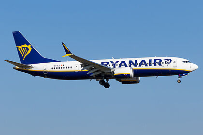 Boeing 737 EI-ILJ operated by Ryanair