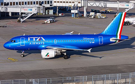 Airbus A319 EI-IMN operated by ITA