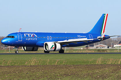 Airbus A320 NEO EI-INC operated by ITA