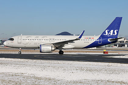 Airbus A320 NEO EI-SCA operated by SAS