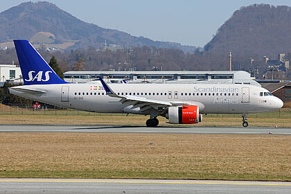 Airbus A320 NEO EI-SIB operated by SAS