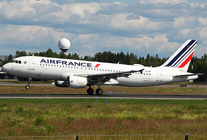 Airbus A320 F-GKXM operated by Air France