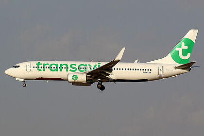 Unknown F-HTVF operated by Transavia France