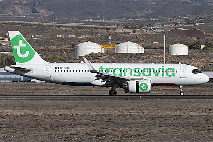 Unknown F-HXSB operated by Transavia France