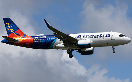 Airbus A320 NEO F-ONEA operated by Aircalin