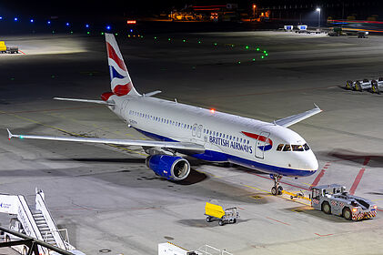 Airbus A320 G-EUYH operated by British
