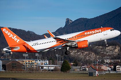 Airbus A320 G-EZOP operated by easyJet